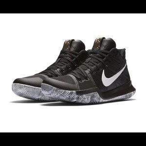 Nike Mens Kyrie 3 BHM Black History Month 2017 Basketball Shoes 852415-001